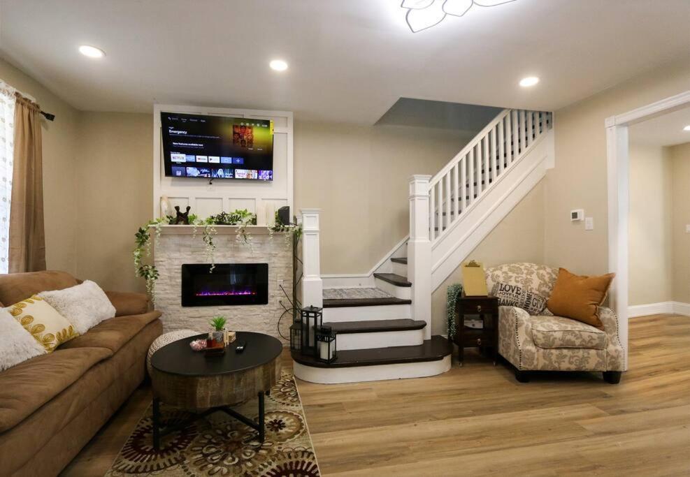 Cozy Modern 3 Bedroom Home In West Philly Philadelphia Luaran gambar